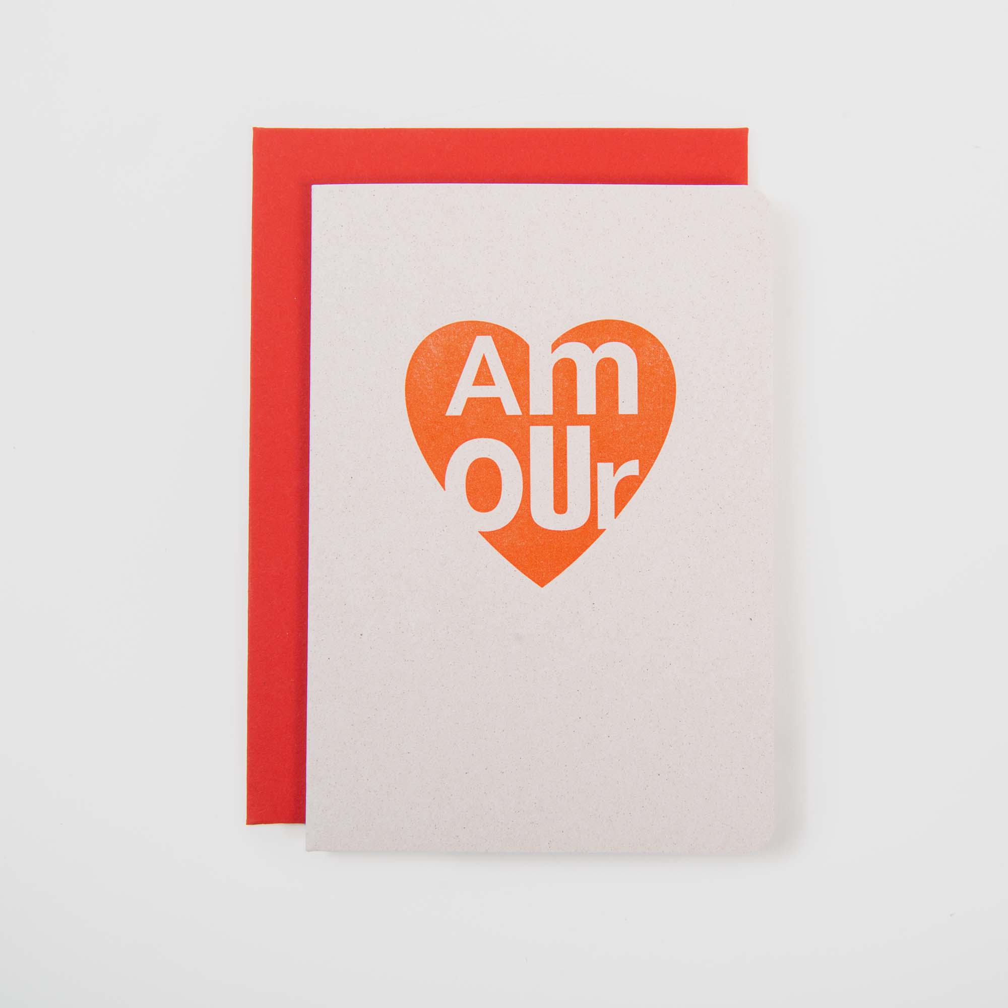 AMOUR – Karte & Kuvert