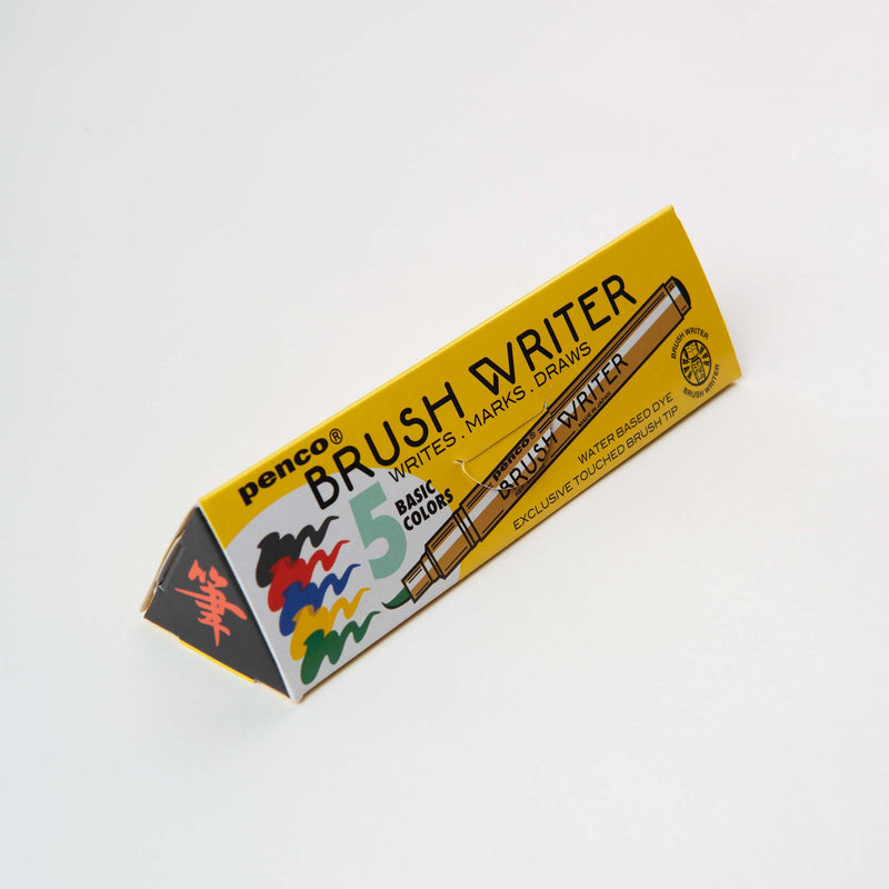 Ein Brushwriter-Set aus 5 Farben