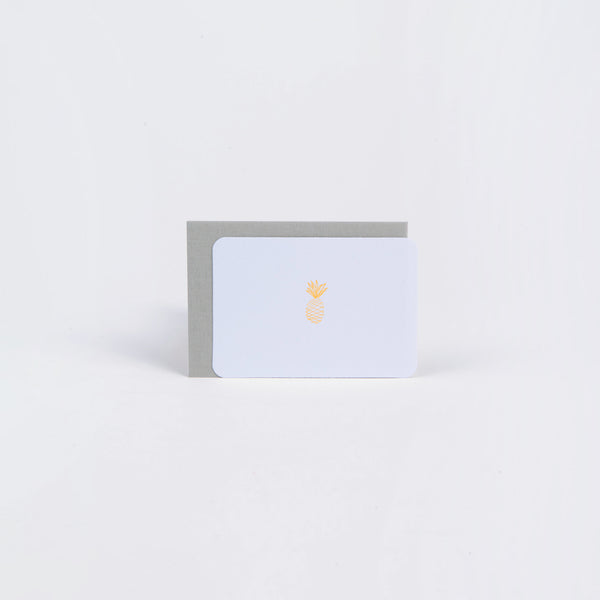 Ananas - Mini Karte und Kuvert