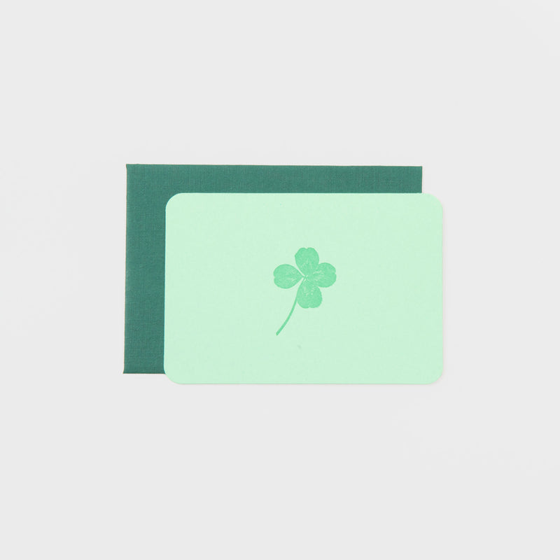 Kleeblatt - Mini Karte