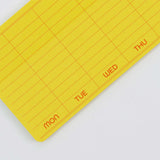 Sticky Memo Pad - für die schnelle Wochenübersicht