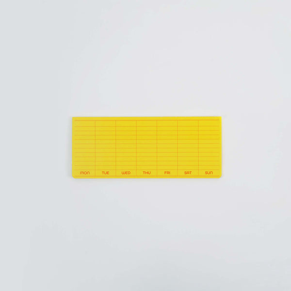 Sticky Memo Pad - für die schnelle Wochenübersicht